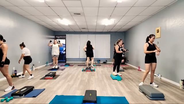 STEP WORKOUT CARDIO DANCE