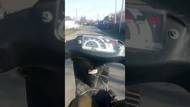 Легонький стрит на почти стоковом Suzuki Lets 2 OLD