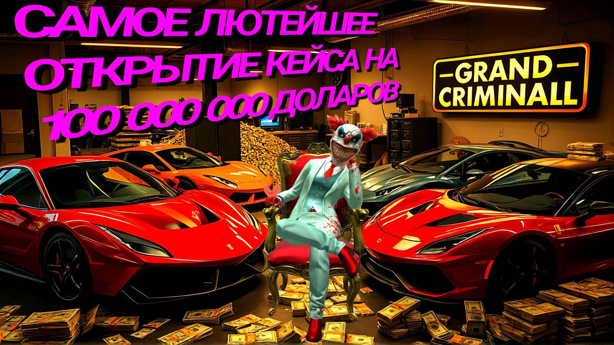 САМОЕ ЛЮТЕЙШЕЕ ОТКРЫТИЕ КЕЙСА НА 100 000 000 ДОЛАРОВ В GRAND CRIMINAL ONLINE (GCO)! смотреть онлайн