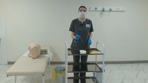 Постановка газоотводной трубки (аккредитационный алгоритм)