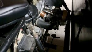 Урал стреляет огнем 💥, Ural exhaust. оппозитник