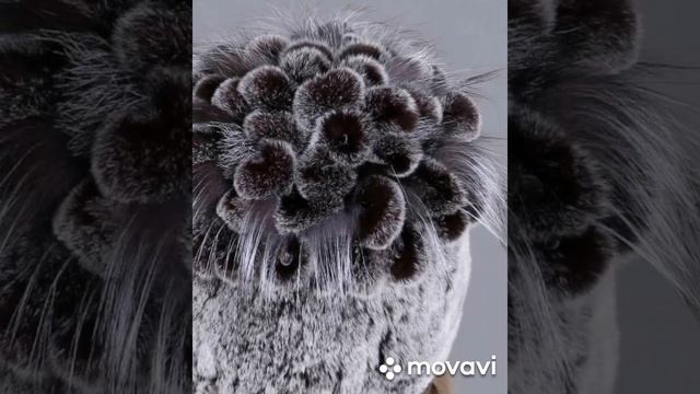 Женские шапка натуралние мех смотреть онлайн