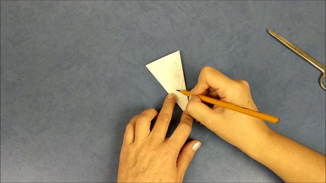Красивая снежинка из бумаги своими руками | Christmas paper snowflake | スノーフレーク折り紙 смотреть онлайн