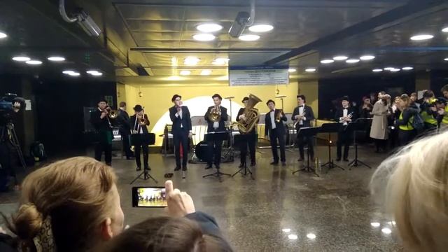 Ночь в метро 12.03.2017. Оркестр