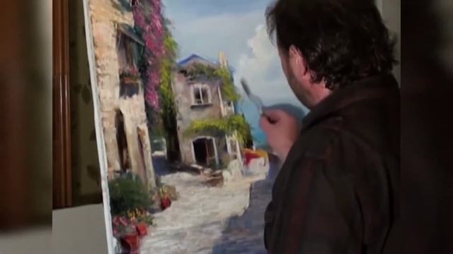 учимся укладывать тени,пейзаж смотреть онлайн