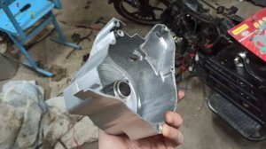 Замена крышки генератора на мопед альфа