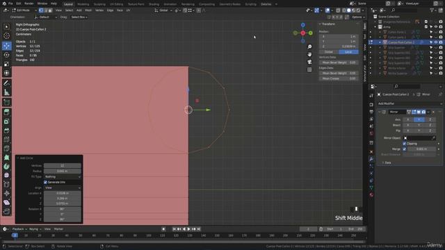 33 - PostBarrel Piece Modeling 2 Part 1 смотреть онлайн
