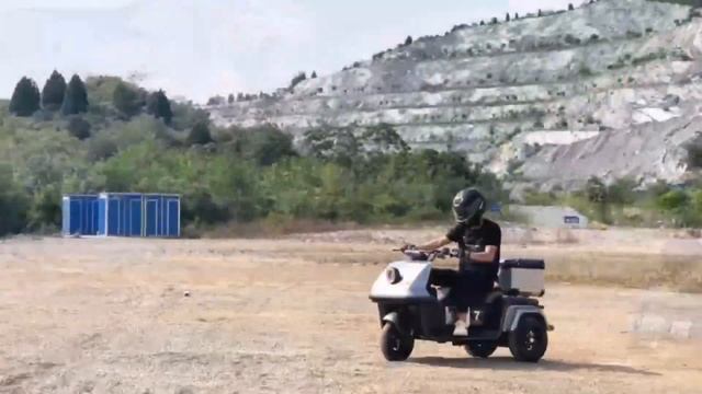 Wanshida DOUHAO - премиальный электрический трицикл официаль