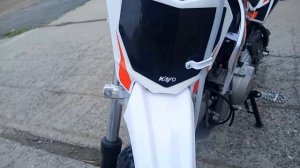 ПИТБАЙК KAYO MINI TS70 10/10 (АВТОМАТ, ЭЛ.СТАРТЕР, 2024 Г.) демонст?