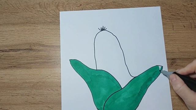 Кукуруза с обведенной руки 🌽 смотреть онлайн