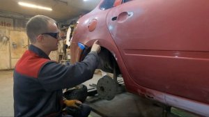 ЛАДА ГРАНТА/ЗАМЕНА ЗАДНИХ АРОК