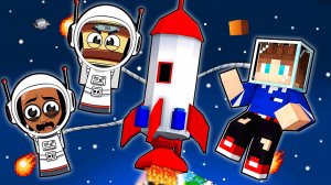 СПРУНКИ НО ОНИ В КОСМОСЕ В МАЙНКРАФТ МУЛЬТИК