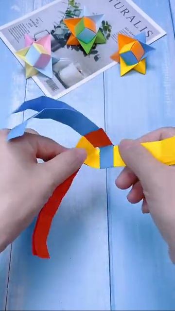 How To Make a magic orbiting cube / origami tutorial / оригами куб для детей смотреть онлайн