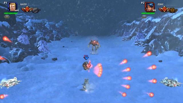 Contra - Operation Galuga. Прохожение Hard. 😱Использую необычный баг