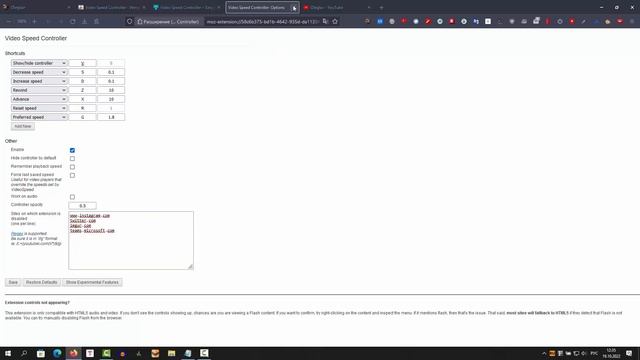 Video Speed Controller быстрый оптимизатор просмотра видео, рег? смотреть онлайн
