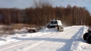 Вездеход Странник по снегу