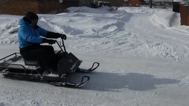 Миниснегоход повышенной проходимости 