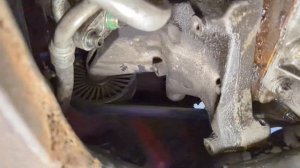 Opel Astra G Снятие компрессора кондиционера , сервисный ре