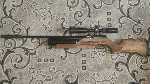 Benjamin Kratos 6,35 мм.. Сборка, отстрел на плато.