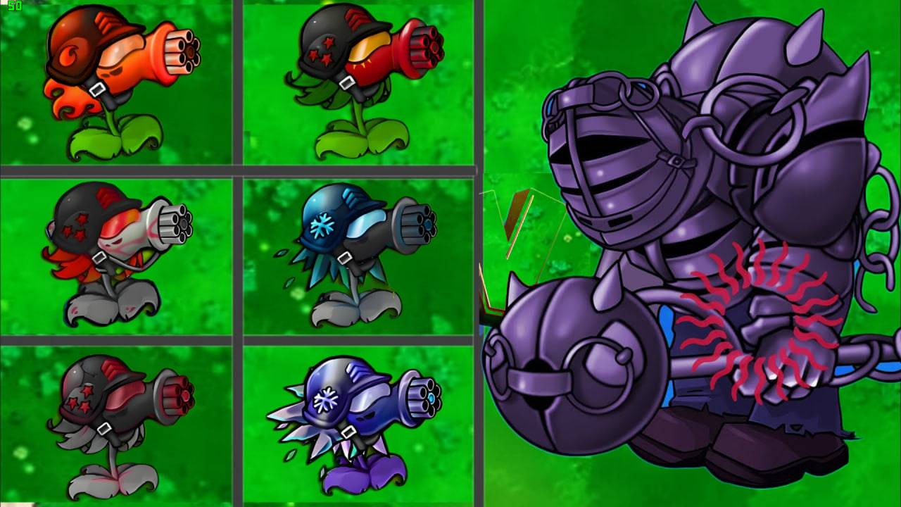 PVZ 1 Fusion 2.5 Испытание: Быстрые Растения против Обсидианового Гаргантюара! смотреть онлайн