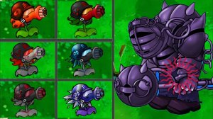 PVZ 1 Fusion 2.5 Испытание: Быстрые Растения против Обсидианового Гаргантюара!