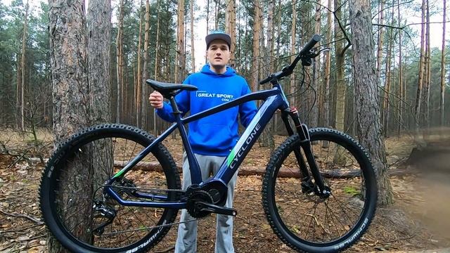 Cyclone Motorized | Первый электровелосипед  от компании Cyclone
