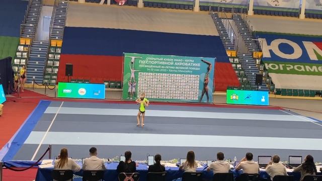 СмП 3 спортивный, Дюкова Даниэла-Макаров Никита, Темповое упражнение