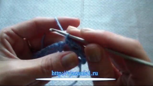 Узоры крючком. Пышные столбики крючком смотреть онлайн