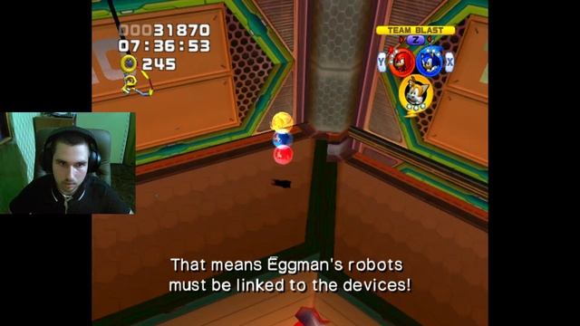 Прохожу Sonic Heroes на Dolphin. Команда Соника