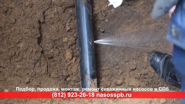 Мотор 4PD 5,5 4 кВт на насосе 8 м3 в час опускание в скважину и подвес на оголовке 4ZPC55A Pedrollo смотреть онлайн