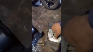 Шлифовка цилиндра на мотороллере Муравей.