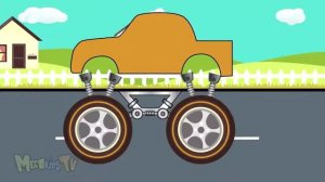 Бэтмен Монстер Трак для Детей - Новая Фабрика Игрушек - Мультфильм для Детей