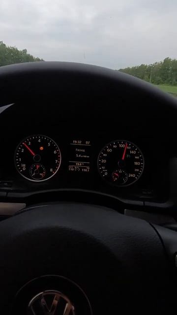 Расход Jetta 5 1.6bse+DSG7 при 110 км/ч