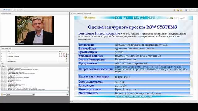 ИНВЕСТИЦИИ В ''SKY WAY'' - ЭТО ВАШЕ БУДУЩЕЕ ! ! ! смотреть онлайн