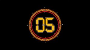 10 секунд таймер футаж