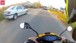 Разгон скутера Honda dio 34
