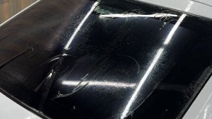 Тонируем стекло Лада гранта #обучениеоклейкеавто #защ