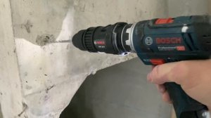 Насадка-перф : Сверлим бетон с шуруповертом. Bosch 12v.