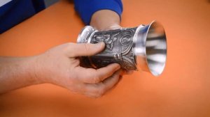 Бокал из олова