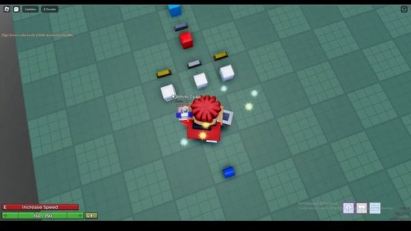 Как в Modded Cube Combination Roblox сделать Impact?