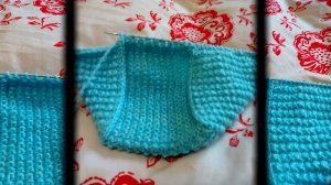 Вязание спицами Урок №16 Детская шапочка на 3 - 6 месяцев