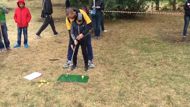 Всероссийский день гольфа в Ейске смотреть онлайн