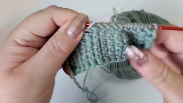 Резинка 1*1 со снятой петлёй. Как её вяжу я. #молодой_блогер #вязание #мкповязанию #мкдляначинающих смотреть онлайн