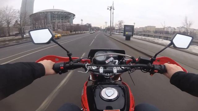 мотоцикл VMC250 /разгоняем до 100 км*ч