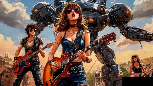 Я Буду Долго Гнать Велосипед (Букет) Hard Rock Suno AI Cover смотреть онлайн