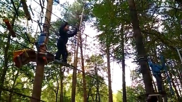 16.09.18 верёвочный парк(9) смотреть онлайн