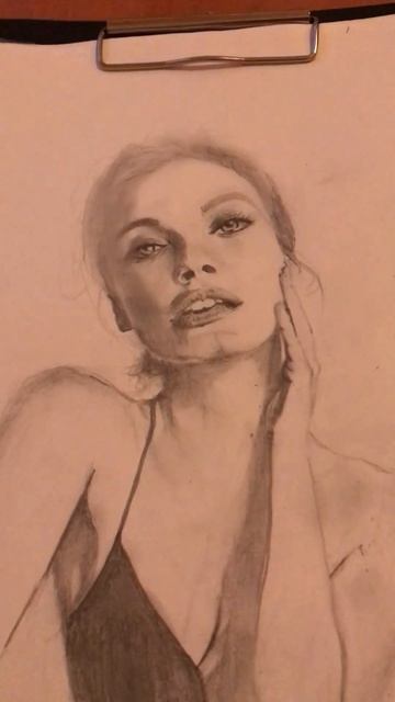 Академический портрет карандашом |продолжаю | #music #art #love #trending #reels #youtube #live смотреть онлайн