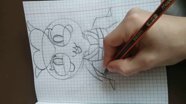 рисуем Еву из браво старта. смотреть онлайн