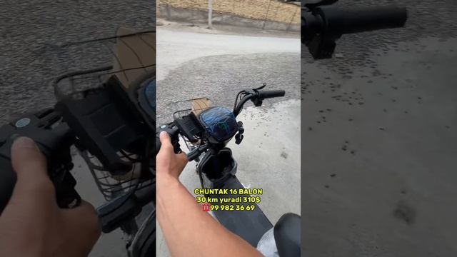 Cho’ntak Bop 16 Balonlik Skuter 30 Km Yuradi 310$ ☎️99 982 36 69 Чўнтак скутери