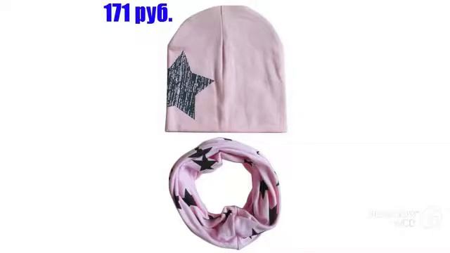Лучшая детская одежда с Aliexpress - Хлопковая шапочка для малышей смотреть онлайн